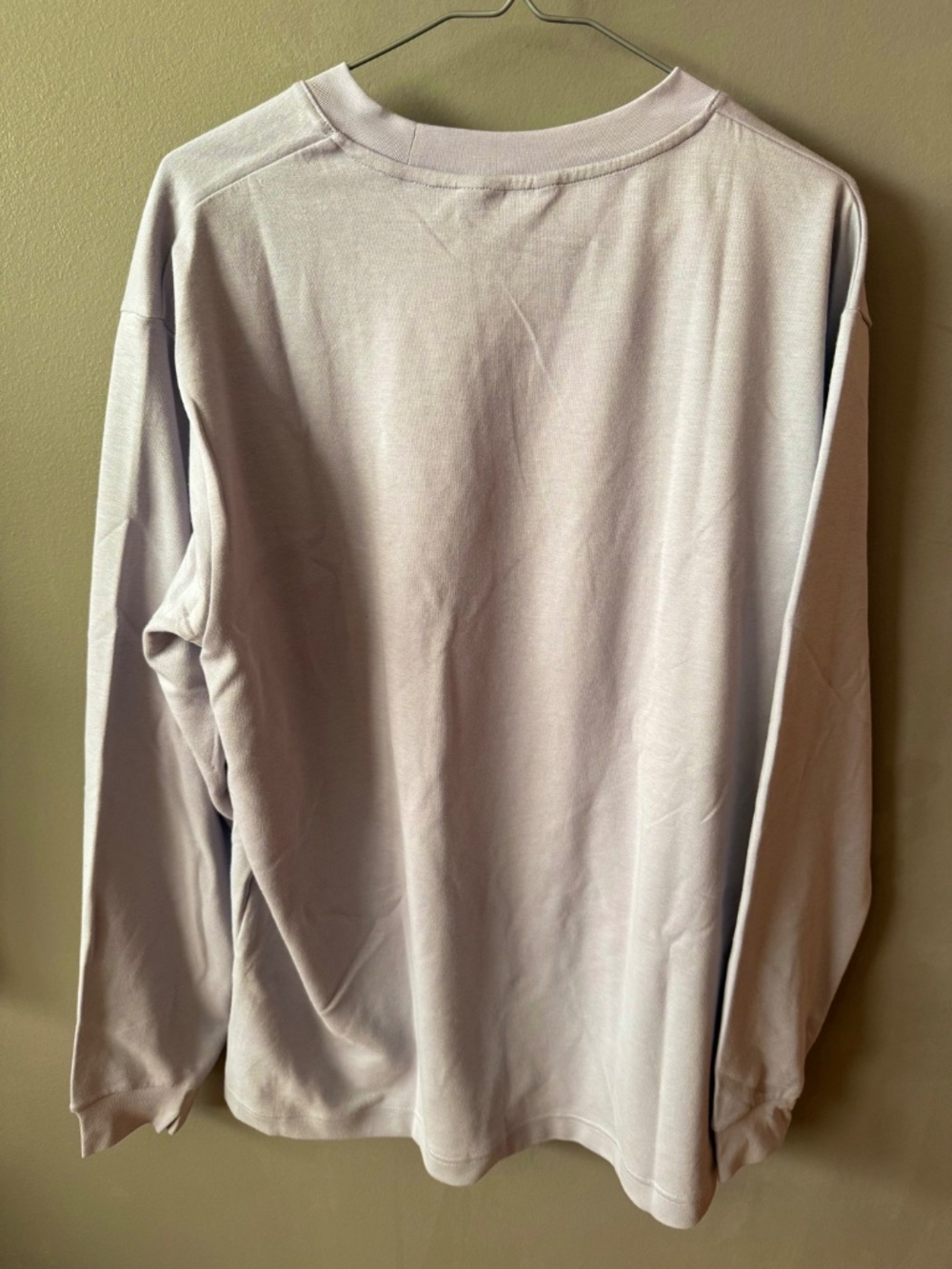 UNIQLO Purple "Airism" Long-Sleeve Tee - Picture 5 of 6